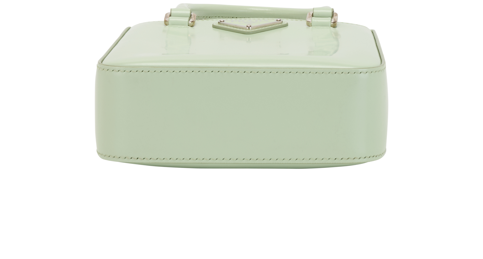 Mini Panier, &pound;950, Handbags, Green, Leather, Top view